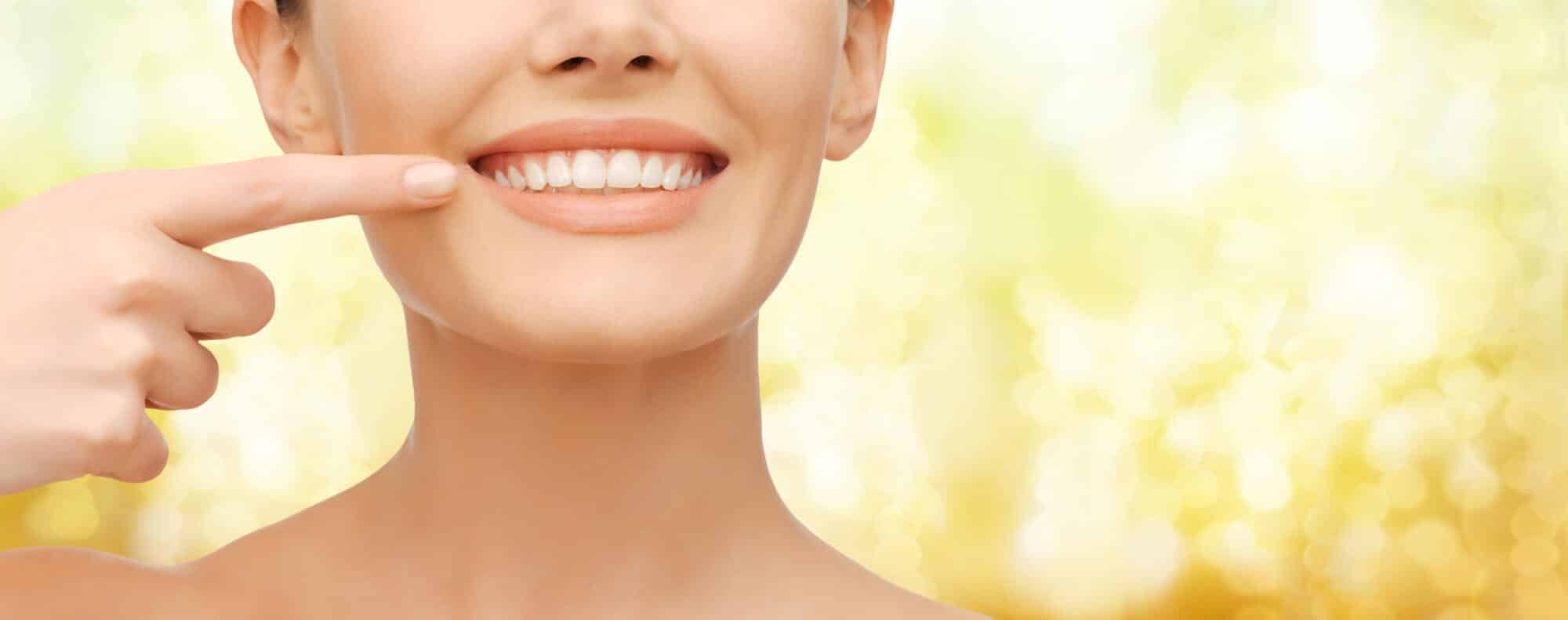 Beauty And dental Health Concept - Closeup,Picture Of beautiful