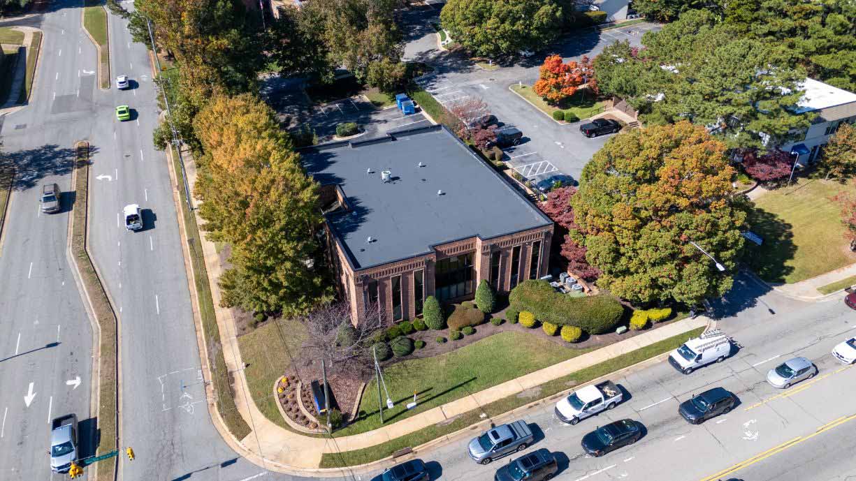 Office Building - Aerial